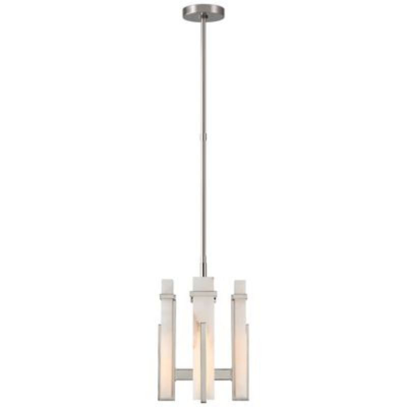 Alabaster Ian Malik Small Chandelier-MEET LIGHTING
