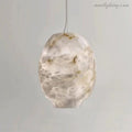 Alabaster Lantern Pendant-Meet Lighting