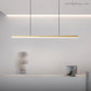 Alabaster Linear Kitchen Island Chandelier-Meet Lighting