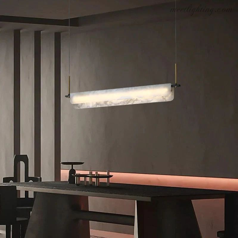 Alabaster Linear Pendant-Meet Lighting