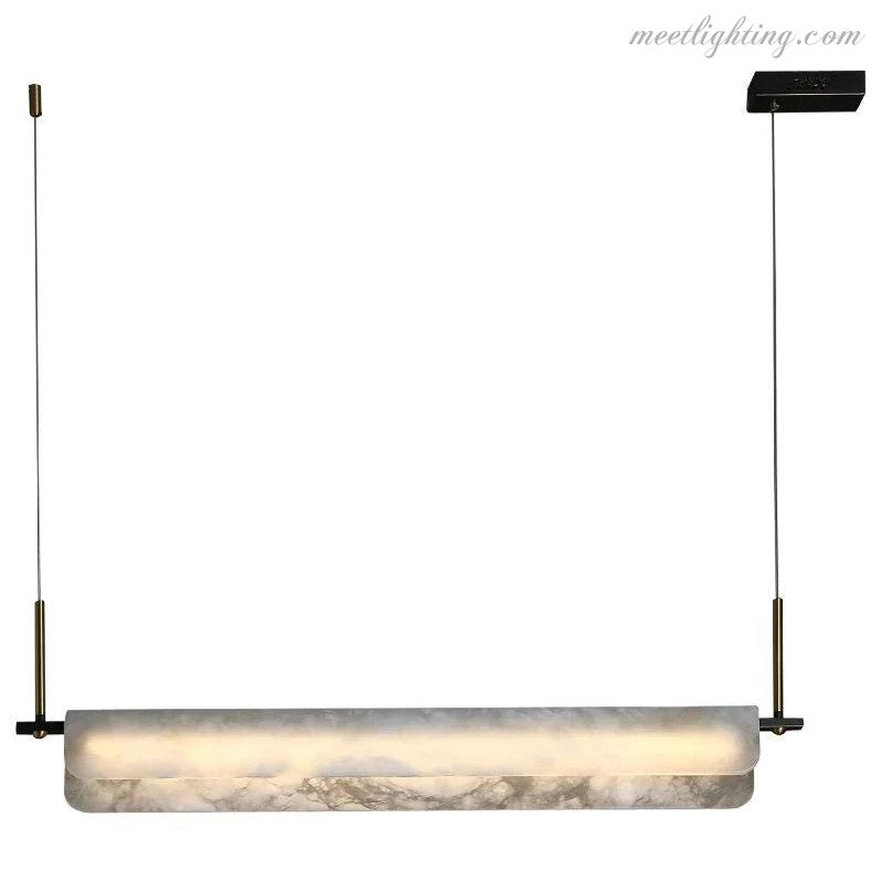 Alabaster Linear Pendant-Meet Lighting