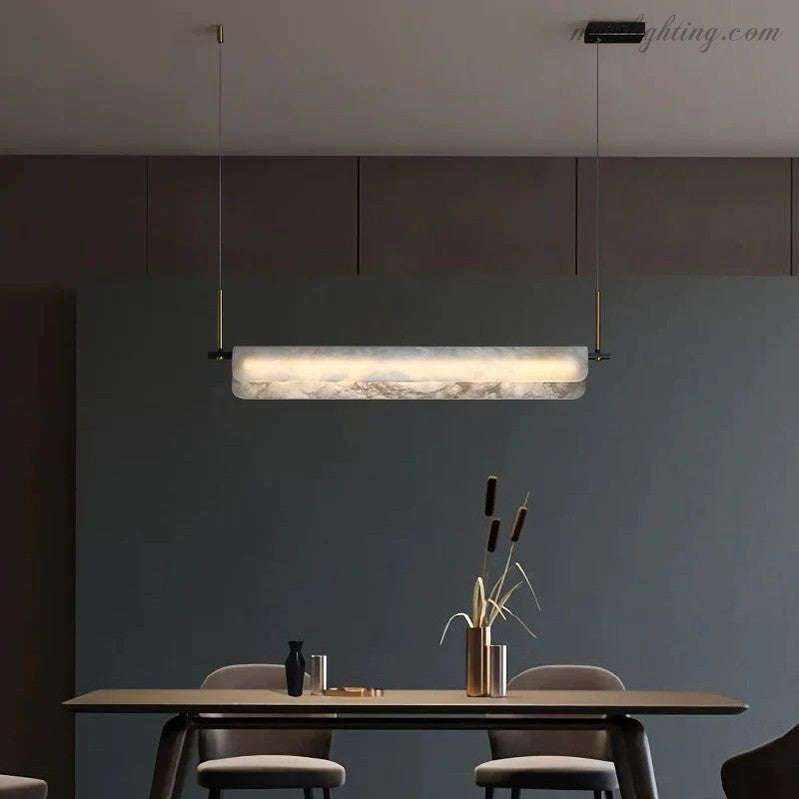 Alabaster Linear Pendant-Meet Lighting