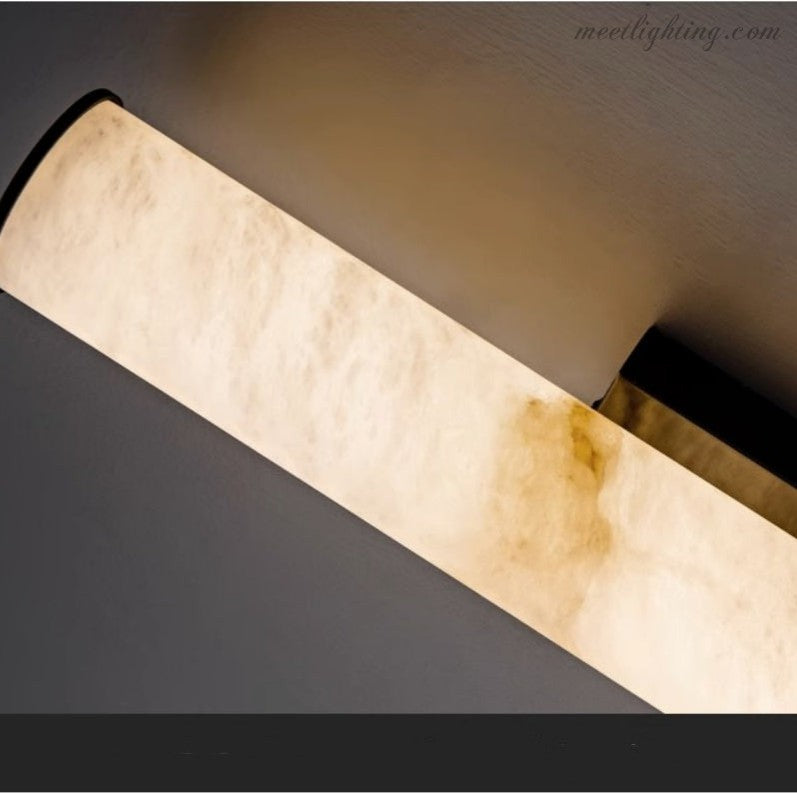 Alabaster Linear Wall Sconces Living Room-Meet Lighting