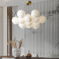 Alabaster Lunar Chandelier-Meet Lighting