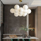 Alabaster Lunar Chandelier-Meet Lighting