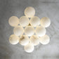 Alabaster Lunar Chandelier-Meet Lighting