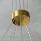 Alabaster Lunar Chandelier-Meet Lighting