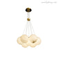 Alabaster Lunar Chandelier-Meet Lighting