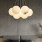 Alabaster Lunar Chandelier-Meet Lighting