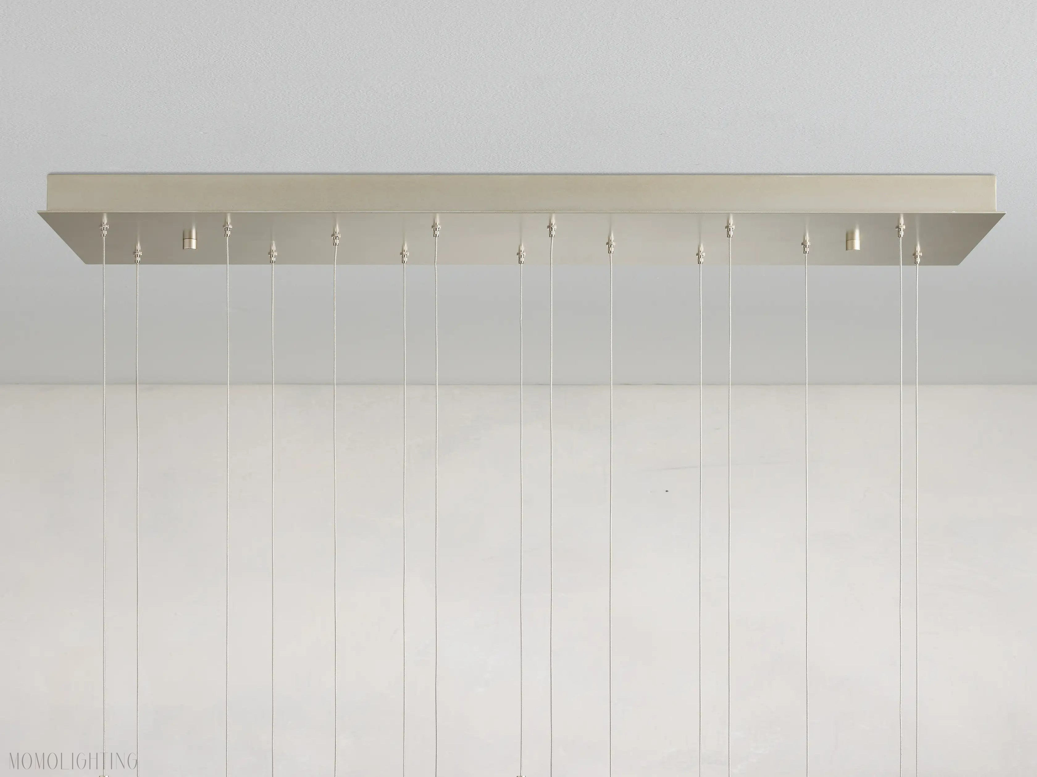 Alabaster Maeva Rectangular Chandelier 7 Light/ 15 Light/ 30 Light-Momo Lighting