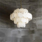 Alabaster Magnolia Multi-Tiered Round Chandelier-Meet Lighting