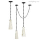 Alabaster Modern 3-Light Marble Chandelier-Meet Lighting