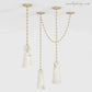 Alabaster Modern 3-Light Marble Chandelier-Meet Lighting