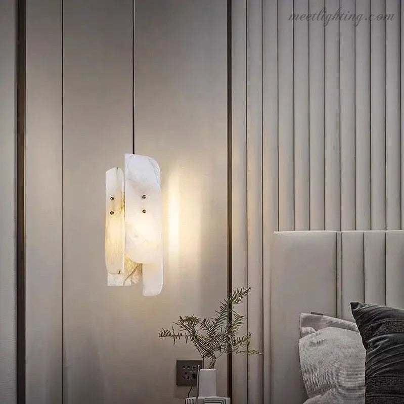 Alabaster Modern Pendant Lighting For Bedroom-Meet Lighting