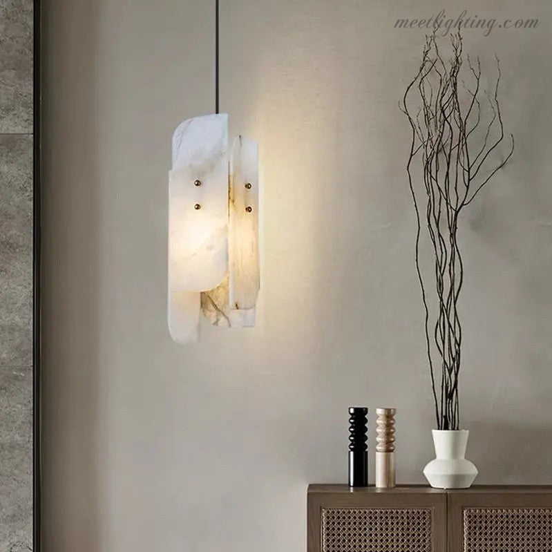 Alabaster Modern Pendant Lighting For Bedroom-Meet Lighting