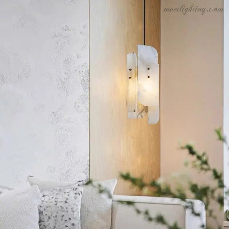 Alabaster Modern Pendant Lighting For Bedroom-Meet Lighting