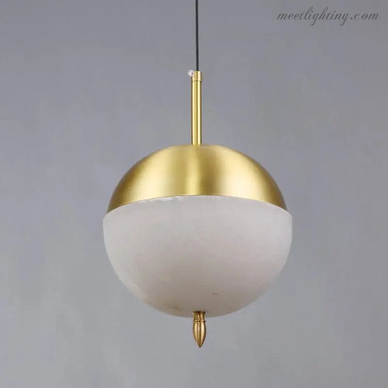 Alabaster Modern Pendant Lights For Bedroom-Meet Lighting