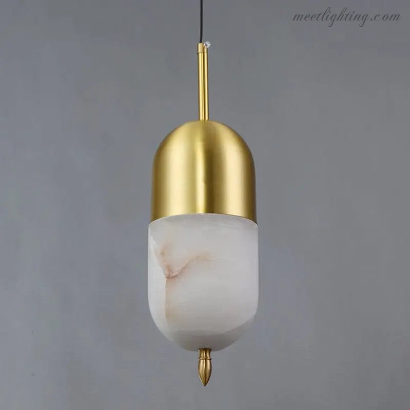 Alabaster Modern Pendant Lights For Bedroom-Meet Lighting