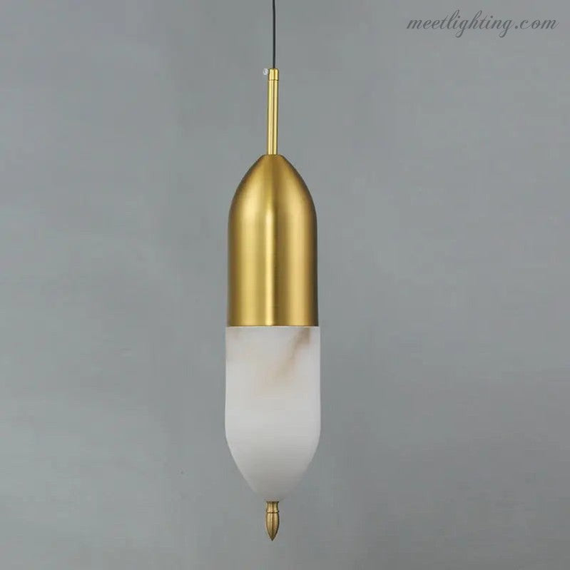 Alabaster Modern Pendant Lights For Bedroom-Meet Lighting