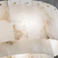 Alabaster Modern Round Chandelier-Meet Lighting