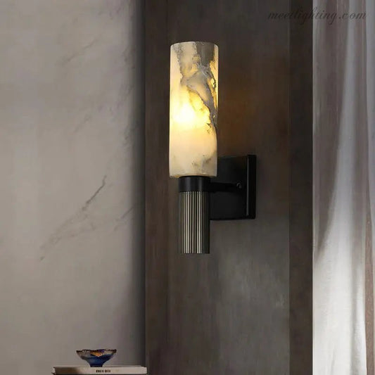 Alabaster Modern Wall Sconce Lighting-Meet Lighting