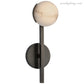 Alabaster Pedra Petite Tail Sconce-Meet Lighting