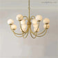 Alabaster Radial Chandelier-Meet Lighting