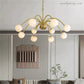 Alabaster Radial Chandelier-Meet Lighting