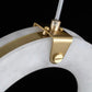 Alabaster Ring Pendant Light-Meet Lighting