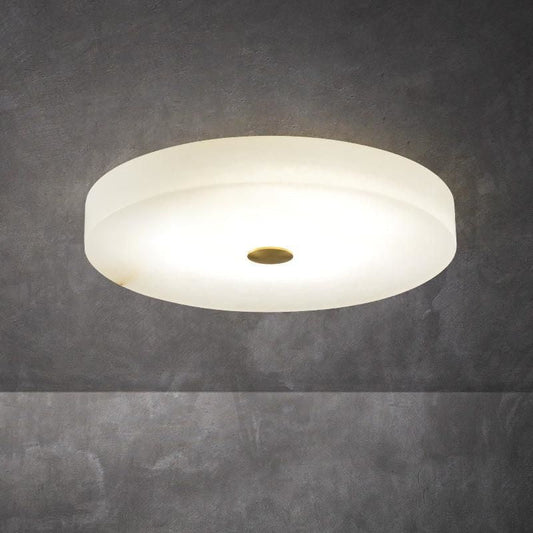 Alabaster Round Led Flushmount 11.8" 15.7" 19.7"-Meet Lighting