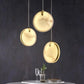 Alabaster Round Pendant Lights Dining Room-Meet Lighting