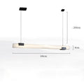 Alabaster Square Pillar Dining Chandelier-MEET LIGHTING