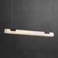 Alabaster Square Pillar Dining Chandelier-Meet Lighting