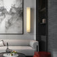 Alabaster Square Tubular Wall Sconce-Meet Lighting