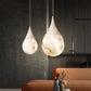 Alabaster Teardrop Pendant Light-Meet Lighting