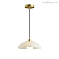 Alabaster Umbrella Pendant Lamp-Meet Lighting