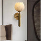 Alabaster Wall Sconce Light Tulip For Bedroom-Meet Lighting