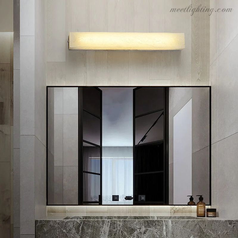 Alabaster Wall Sconce-Meet Lighting