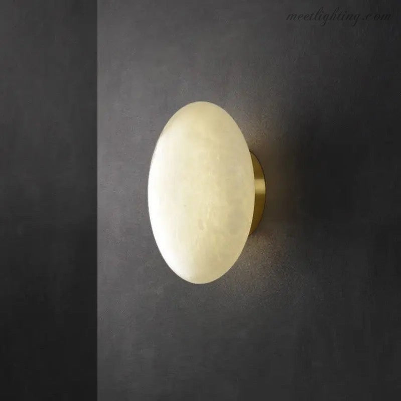 Alabaster Wall Sconces Lighting For Bedroom-Meet Lighting