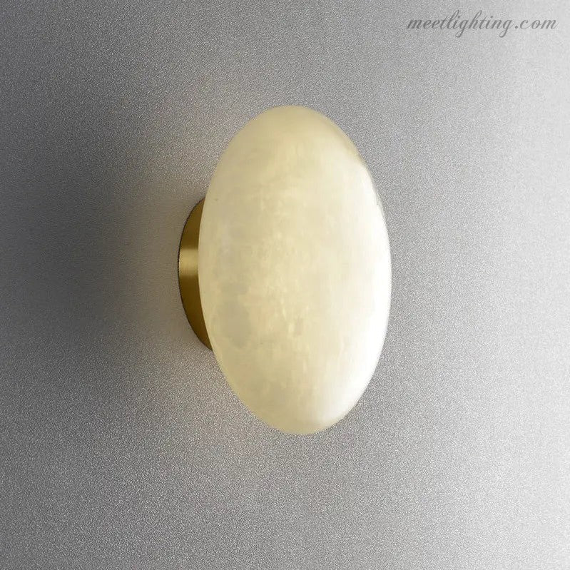 Alabaster Wall Sconces Lighting For Bedroom-Meet Lighting