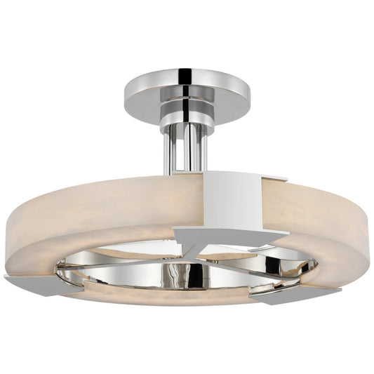 Alabaster Wearstler Covet Medium Ring Semi-Flushmount-Meet Lighting