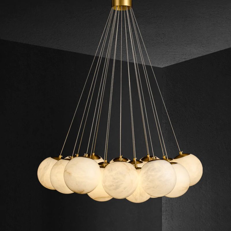 Givarna Alabaster Multi-lights Chandelier