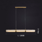 Theseus Alabaster Anne Art Linear Chandelier