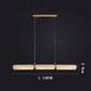 Theseus Alabaster Anne Art Linear Chandelier