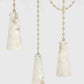 Alabaster Modern 3-Light Marble Chandelier