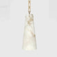 Alabaster Modern 3-Light Marble Chandelier