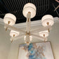 Alabaster Six-Light Chandelier