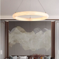 Spain Alabaster Brass Ring Pendant Lights