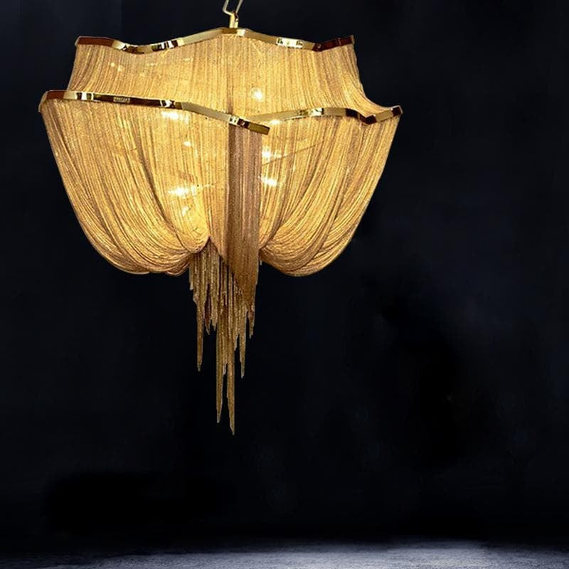 Alisa Double-Layer Chandelier-Meet Lighting