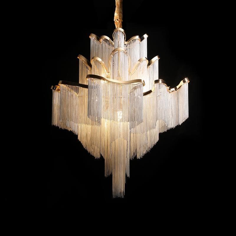 Alisa Flower Chandelier-Meet Lighting